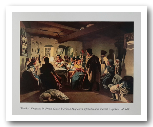 Fonóka tabló
Kép forrása: Helytörténeti és Néprajzi Gyűjtemény