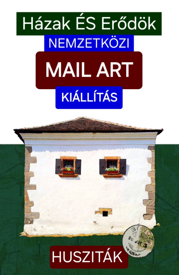 A MAIL - ART kiállítás plakátja
