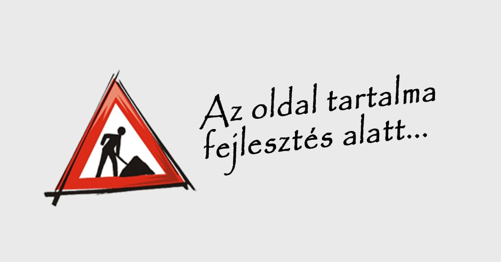 Az oldal fejlesztés alatt áll