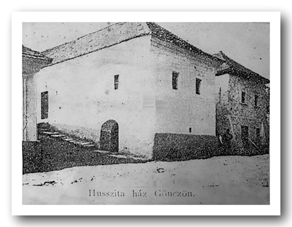 A Gönci Huszita Házak 1936.
Kép forrása: Huszita Ház Gyűjtemény
